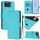 Per Asus Zenfone 12 Ultra Custodia in pelle tinta unita con cordino (Lake Blue) Per Asus Zenfone 12 Ultra Custodia in pelle tinta unita con cordino (Lake Blue)