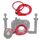 PULUZ Adattatore diottrico per lenti bagnate oscillanti da 67 mm a 67 mm in lega di alluminio per custodia subacquea DSLR (rosso) PULUZ Adattatore diottrico per lenti bagnate oscillanti da 67 mm a 67 mm in lega di alluminio per custodia subacquea DSLR (rosso)
