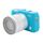 Custodia protettiva in silicone morbido PULUZ per FUJIFILM X-A3 / X-A10 (blu) Custodia protettiva in silicone morbido PULUZ per FUJIFILM X-A3 / X-A10 (blu)