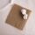 10 pezzi 12x12 cm bordi strappati vintage grossolana iuta profumata candela sottobicchiere fotografia decorazione puntelli (ondulato)