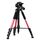 Q111 Gambe pieghevoli a 4 sezioni Supporto per treppiede in lega di alluminio per trasmissione in diretta con teste per treppiede con smorzamento tridimensionale (rosso) Q111 Gambe pieghevoli a 4 sezioni Supporto per treppiede in lega di alluminio per trasmissione in diretta con teste per treppiede con smorzamento tridimensionale (rosso)