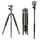 Tripod in lega di alluminio portatile regolabile TRIOPO 554 con testa a sfera D-2A per fotocamera SLR Tripod in lega di alluminio portatile regolabile TRIOPO 554 con testa a sfera D-2A per fotocamera SLR