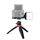 Yelangu CL9-A Base di espansione della fotocamera BASE K Kit piastra con luce a LED + treppiede + testa a sfera per Canon G7x2 / G7x3 (nero) Yelangu CL9-A Base di espansione della fotocamera BASE K Kit piastra con luce a LED + treppiede + testa a sfera per Canon G7x2 / G7x3 (nero)