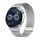 Cinturino Milanese con fibbia magnetica doppia universale Kalebol da 20 mm (argento) Cinturino Milanese con fibbia magnetica doppia universale Kalebol da 20 mm (argento)