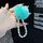 Catena per telefono con ciondolo a forma di palla di pelo (blu)