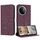 Per vivo Y39 5G Custodia in pelle per telefono con motivo a gattino in rilievo globale con cordino (rosso vino) Per vivo Y39 5G Custodia in pelle per telefono con motivo a gattino in rilievo globale con cordino (rosso vino)