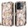 Per itel P65 Custodia per telefono in pelle con texture a serpente e maniglia a tracolla (bianca) Per itel P65 Custodia per telefono in pelle con texture a serpente e maniglia a tracolla (bianca)