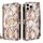 Per iPhone 15 Pro Custodia per telefono in pelle con texture serpente e manico a tracolla (bianco) Per iPhone 15 Pro Custodia per telefono in pelle con texture serpente e manico a tracolla (bianco)