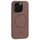 Per iPhone 16 Pro Max Custodia per telefono con copertura totale in silicone liquido MagSafe con foro grande per fotocamera (marrone) Per iPhone 16 Pro Max Custodia per telefono con copertura totale in silicone liquido MagSafe con foro grande per fotocamera (marrone)