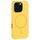 Per iPhone 16 Pro Max Custodia per telefono con copertura totale in silicone liquido MagSafe con foro grande per fotocamera (crema) Per iPhone 16 Pro Max Custodia per telefono con copertura totale in silicone liquido MagSafe con foro grande per fotocamera (crema)