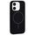 Per iPhone 11 Custodia per telefono con copertura totale in silicone liquido MagSafe con foro grande per fotocamera (nero) Per iPhone 11 Custodia per telefono con copertura totale in silicone liquido MagSafe con foro grande per fotocamera (nero)