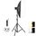 PULUZ 150W 3200K-5600K Photo Studio Strobe Flash Light Kit con softbox Riflettore e treppiede (Plug US) PULUZ 150W 3200K-5600K Photo Studio Strobe Flash Light Kit con softbox Riflettore e treppiede (Plug US)