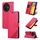 Per vivo Y300i 5G / Y39 5G Global AZNS Custodia in pelle con texture in pelle di pecora (rossa) Per vivo Y300i 5G / Y39 5G Global AZNS Custodia in pelle con texture in pelle di pecora (rossa)