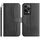Custodia per telefono in pelle a forma di S a doppia piega per Honor 200 Lite Global (nera) Custodia per telefono in pelle a forma di S a doppia piega per Honor 200 Lite Global (nera)