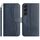 Per Sony Xperia 1 VI Custodia in pelle a forma di S a doppia piega (blu navy) Per Sony Xperia 1 VI Custodia in pelle a forma di S a doppia piega (blu navy)