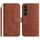Per Sony Xperia 1 V 2023 Custodia in pelle a forma di S con doppia piegatura (caffè) Per Sony Xperia 1 V 2023 Custodia in pelle a forma di S con doppia piegatura (caffè)