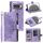 Per Google Pixel 10 Pro XL Custodia per telefono in pelle con cerniera Totem multi-carta (viola)