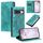 Per Google Pixel 10/10 Pro Custodia per telefono in pelle magnetica con motivo Totem (verde) Per Google Pixel 10/10 Pro Custodia per telefono in pelle magnetica con motivo Totem (verde)