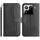Per Xiaomi 15 Pro Custodia in pelle a forma di S a doppia piega (nera)