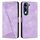 Per vivo Y29s 5G / Y04 4G Dream Triangle Custodia in pelle con cordino (viola) Per vivo Y29s 5G / Y04 4G Dream Triangle Custodia in pelle con cordino (viola)