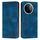 Per vivo Y39 5G Global Dream Triangle Custodia in pelle con cordino (blu)
