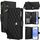 Per Samsung Galaxy S25+ / S24+ 5G YM016 Custodia per telefono in pelle con cerniera rombica e cordino (nero) Per Samsung Galaxy S25+ / S24+ 5G YM016 Custodia per telefono in pelle con cerniera rombica e cordino (nero)