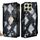 Per Xiaomi 14T 5G Custodia a tracolla in pelle con texture serpente (nero) Per Xiaomi 14T 5G Custodia a tracolla in pelle con texture serpente (nero)