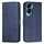 Per Honor 90 Lite / X50i 5G Custodia per telefono in pelle con fibbia e cuciture in vitello (blu) Per Honor 90 Lite / X50i 5G Custodia per telefono in pelle con fibbia e cuciture in vitello (blu)