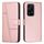 Custodia per telefono in pelle con fibbia in vitello con cuciture globali per Honor 200 Lite (oro rosa) Custodia per telefono in pelle con fibbia in vitello con cuciture globali per Honor 200 Lite (oro rosa)