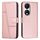 Per Honor X7b 4G / 5G / 90 Smart Stitching Pelle di vitello Texture Fibbia Custodia per telefono (oro rosa) Per Honor X7b 4G / 5G / 90 Smart Stitching Pelle di vitello Texture Fibbia Custodia per telefono (oro rosa)