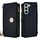 Per Infinix Hot 50 4G Custodia a tracolla in pelle con texture a croce (nera) Per Infinix Hot 50 4G Custodia a tracolla in pelle con texture a croce (nera)