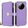 Per Infinix Zero 40 4G Custodia a tracolla in pelle con texture a croce (viola) Per Infinix Zero 40 4G Custodia a tracolla in pelle con texture a croce (viola)
