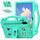 Per Honor Pad X9a Maniglia Cavalletto Bambini EVA Antiurto Custodia per Tablet (Verde Menta) Per Honor Pad X9a Maniglia Cavalletto Bambini EVA Antiurto Custodia per Tablet (Verde Menta)