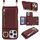 Per iPhone XS Max Portafoglio a tracolla con cerniera Porta anelli Custodia per telefono in pelle Litchi (vino rosso) Per iPhone XS Max Portafoglio a tracolla con cerniera Porta anelli Custodia per telefono in pelle Litchi (vino rosso)