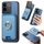 Per vivo iQOO Neo9 /9 Pro 5G Retro Cross Leather Ring Vertical Insert Card Bag MagSafe Custodia per telefono (blu) Per vivo iQOO Neo9 /9 Pro 5G Retro Cross Leather Ring Vertical Insert Card Bag MagSafe Custodia per telefono (blu)