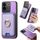 Per vivo iQOO Neo8 /8 Pro Retro Cross Leather Ring Vertical Insert Card Bag MagSafe Custodia per telefono (viola) Per vivo iQOO Neo8 /8 Pro Retro Cross Leather Ring Vertical Insert Card Bag MagSafe Custodia per telefono (viola)