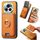 Per Honor Magic6 Pro 5G Retro Cross Leather Ring Vertical Insert Card Bag MagSafe Custodia per telefono (giallo) Per Honor Magic6 Pro 5G Retro Cross Leather Ring Vertical Insert Card Bag MagSafe Custodia per telefono (giallo)