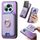 Per Honor Magic6 Pro 5G Retro Cross Leather Ring Vertical Insert Card Bag MagSafe Custodia per telefono (viola) Per Honor Magic6 Pro 5G Retro Cross Leather Ring Vertical Insert Card Bag MagSafe Custodia per telefono (viola)