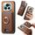 Per Honor Magic6 Pro 5G Retro Cross Leather Ring Vertical Insert Card Bag MagSafe Custodia per telefono (marrone) Per Honor Magic6 Pro 5G Retro Cross Leather Ring Vertical Insert Card Bag MagSafe Custodia per telefono (marrone)