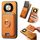 Per Honor X50 Pro 5G Retro Cross Leather Ring Vertical Insert Card Bag MagSafe Custodia per telefono (giallo) Per Honor X50 Pro 5G Retro Cross Leather Ring Vertical Insert Card Bag MagSafe Custodia per telefono (giallo)