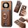 Per Honor X50 Pro 5G Retro Cross Leather Ring Vertical Insert Card Bag MagSafe Custodia per telefono (marrone) Per Honor X50 Pro 5G Retro Cross Leather Ring Vertical Insert Card Bag MagSafe Custodia per telefono (marrone)