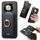 Per Honor X50 Pro 5G Retro Cross Leather Ring Vertical Insert Card Bag MagSafe Custodia per telefono (nero) Per Honor X50 Pro 5G Retro Cross Leather Ring Vertical Insert Card Bag MagSafe Custodia per telefono (nero)