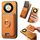 Per Honor X50 Retro Cross Leather Ring Vertical Insert Card Bag MagSafe Custodia per telefono (giallo) Per Honor X50 Retro Cross Leather Ring Vertical Insert Card Bag MagSafe Custodia per telefono (giallo)