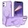 Per iPhone 12 Yingcai Gears MagSafe Holder Custodia antiurto per telefono (viola) Per iPhone 12 Yingcai Gears MagSafe Holder Custodia antiurto per telefono (viola)