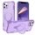 Per iPhone 12 Pro Yingcai Gears MagSafe Holder Custodia antiurto per telefono (viola) Per iPhone 12 Pro Yingcai Gears MagSafe Holder Custodia antiurto per telefono (viola)
