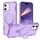 Per iPhone 16 Plus Yingcai Gears MagSafe Holder Custodia antiurto per telefono (viola)