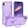 Per iPhone 16e Yingcai Gears MagSafe Holder Custodia antiurto per telefono (viola) Per iPhone 16e Yingcai Gears MagSafe Holder Custodia antiurto per telefono (viola)