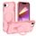Per iPhone 16e Yingcai Gears MagSafe Holder Custodia antiurto per telefono (rosa) Per iPhone 16e Yingcai Gears MagSafe Holder Custodia antiurto per telefono (rosa)