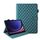 Per Samsung Galaxy Tab S10 FE+ Custodia per tablet in pelle con reticolo a rombo (verde scuro) Per Samsung Galaxy Tab S10 FE+ Custodia per tablet in pelle con reticolo a rombo (verde scuro)