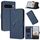 Per Google Pixel 10 / Pixel 10 Pro Custodia in pelle con fibbia a motivo triangolare (blu reale) Per Google Pixel 10 / Pixel 10 Pro Custodia in pelle con fibbia a motivo triangolare (blu reale)